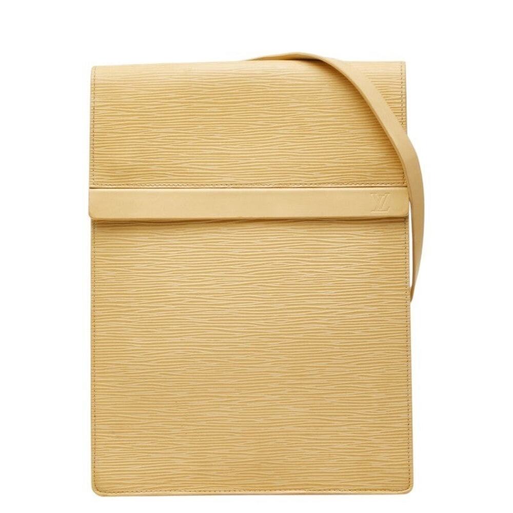 Louis Vuitton Epi Ramatuelle Crossbody Bag Leather Shoulder Bag Ecru
